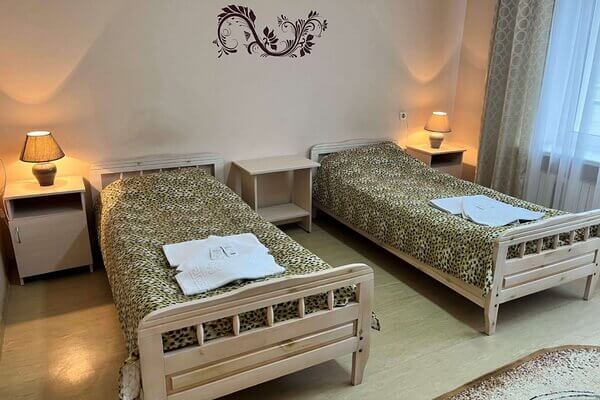 Трехместный номер блочного типа (1+2)